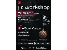 JIC WORKSHOP & AFTER PARTY 27.3.2010 V PRAZE